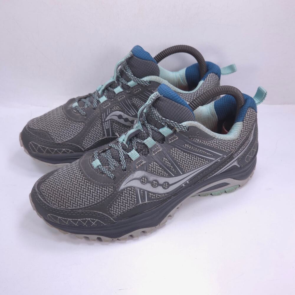 Saucony Excursion TR 10 Athletic Lace Up Shoe Womens Size 7.5 S15322-2 Gray